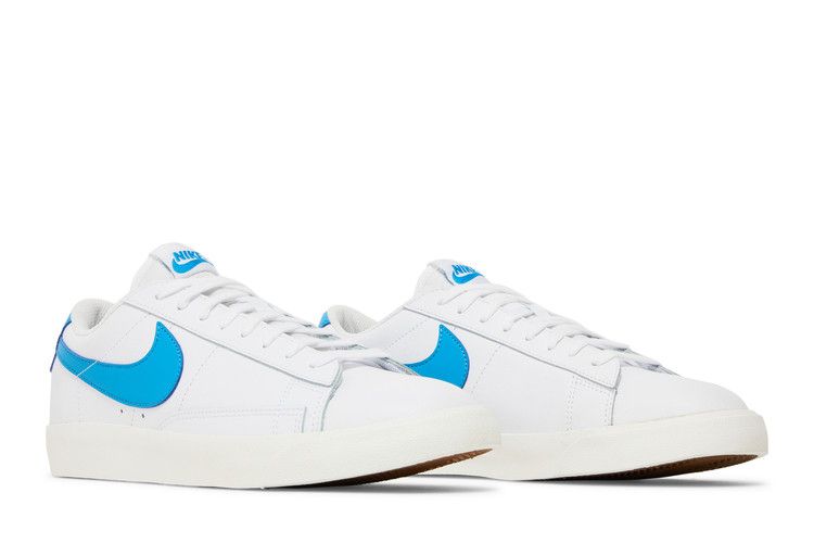 Nike Blazer Low Leather Laser Blue - CI6377-104