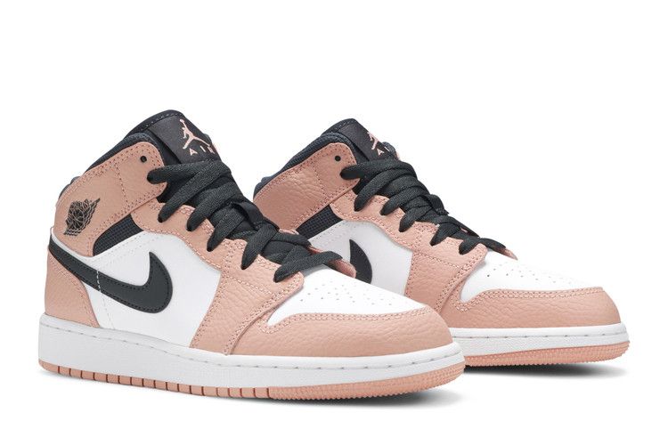 Air Jordan Air Jordan 1 Mid Pink Quartz - 555112-603