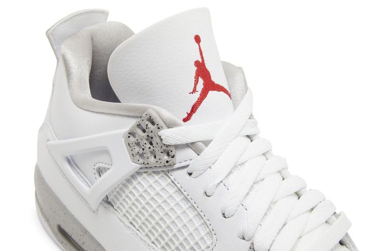 Air Jordan 4 Tech White (White Oreo)