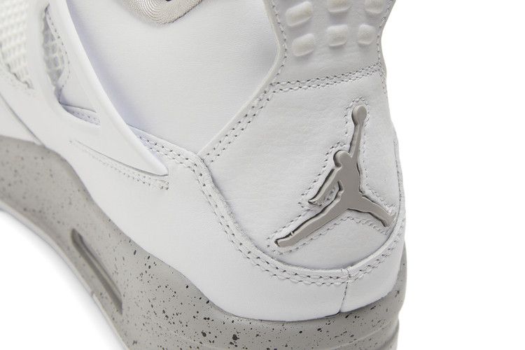 Air Jordan 4 Tech White (White Oreo)