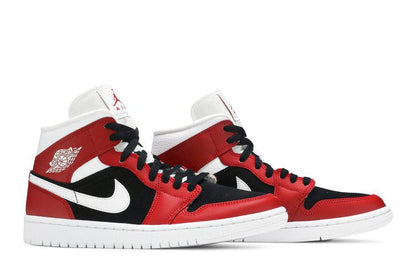 Air Jordan Air Jordan 1 Mid Gym Red Black - BQ6472-601