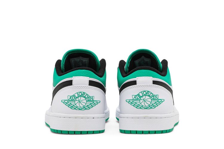 Air Jordan 1 Low White Lucky Green Black