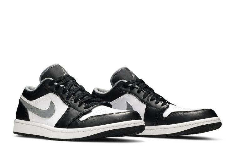 Air Jordan 1 Low Black White Particle Grey