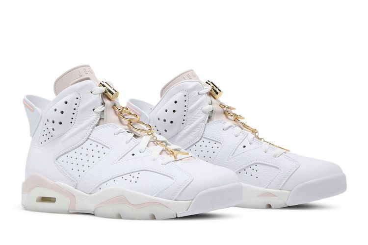 Air Jordan Air Jordan 6 Gold Hoops - DH9696-100