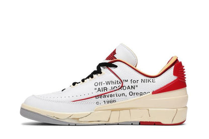 Air Jordan 2 Retro Low SP Off-White White Red