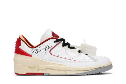 Air Jordan 2 Retro Low SP Off-White White Red