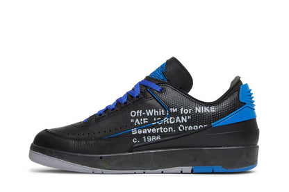 Air Jordan 2 Retro Low SP Off-White Black Blue