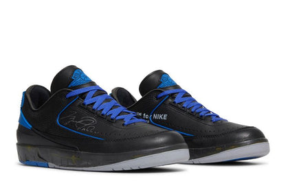 Air Jordan 2 Retro Low SP Off-White Black Blue