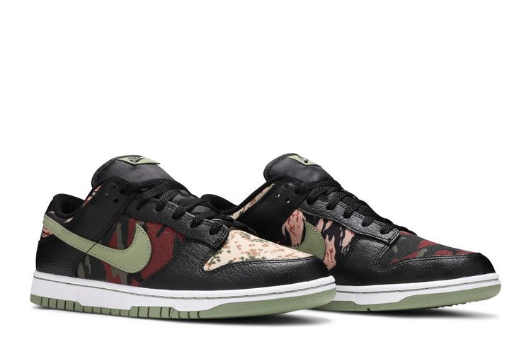 Nike Dunk Low SE Black Multi-Camo (Crazy Camo)