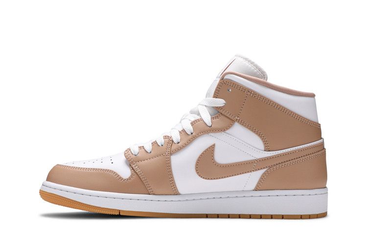 Air Jordan 1 Mid Tan Gum