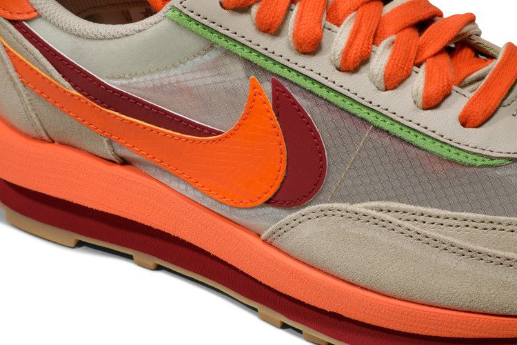 Nike LD Waffle Sacai Clot Net Orange Blaze - DH1347-100