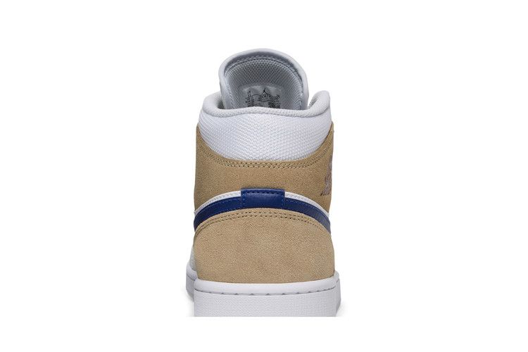 Air Jordan 1 Mid Tan Suede Navy