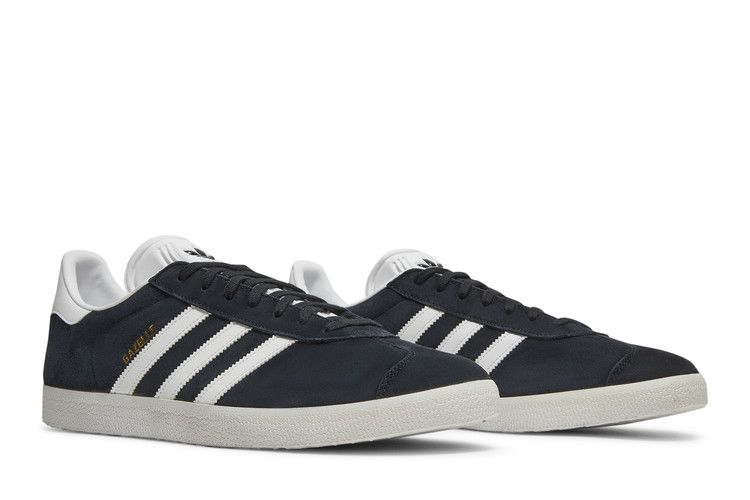 Adidas Gazelle Core Black Cloud White Gold - BB5476