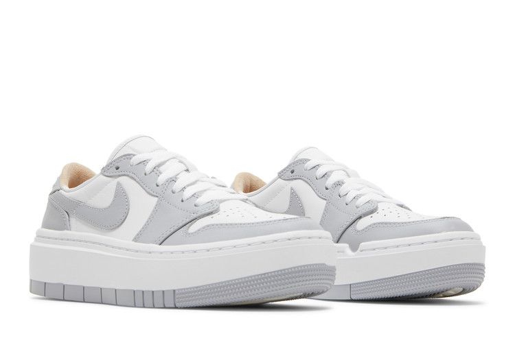 Air Jordan 1 Low Elevate White Grey