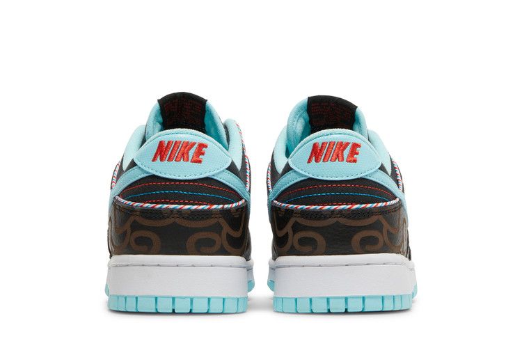 Nike Dunk Low SE Barber Shop Black