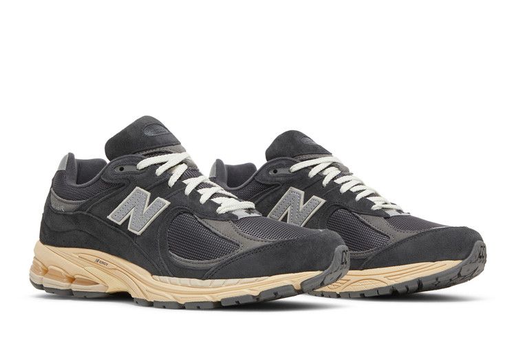 New Balance 2002R Black Dark Grey