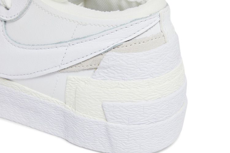 Nike Blazer Low Sacai White Patent - DM6443-100