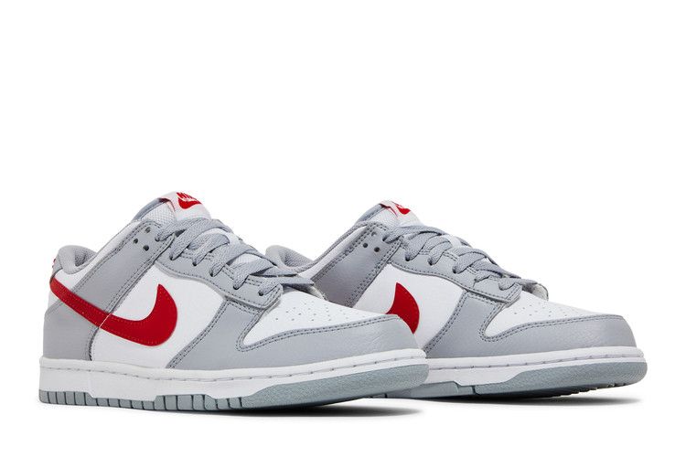 Nike Dunk Low White Grey Red - DV7149-001