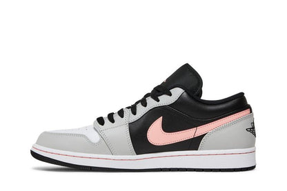 Air Jordan 1 Low Black Grey Pink