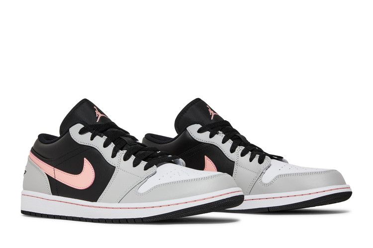 Air Jordan 1 Low Black Grey Pink