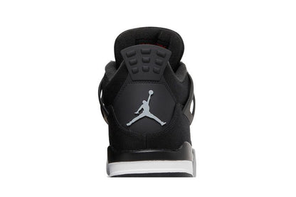 Air Jordan 4 Black Canvas