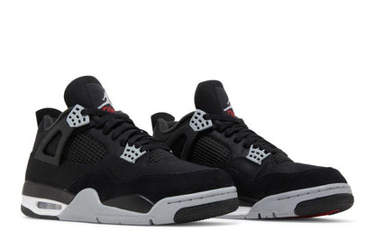 Air Jordan 4 Black Canvas