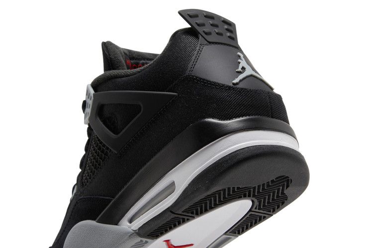 Air Jordan 4 Black Canvas