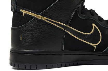 Nike SB Dunk High FAUST Black Gold - DH7755-001