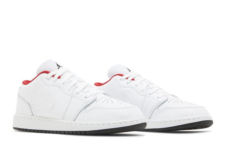 Air Jordan Air Jordan 1 Low White Gym Red - 553560-164