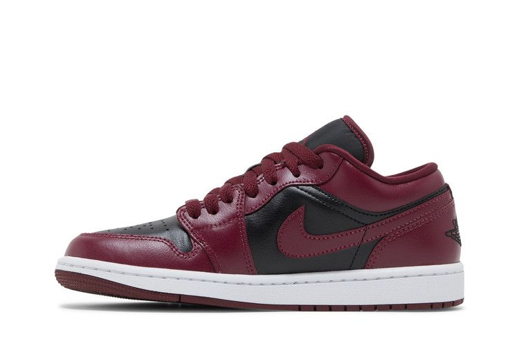 Air Jordan 1 Low Black Maroon