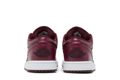 Air Jordan 1 Low Black Maroon