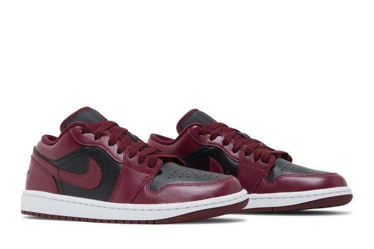 Air Jordan 1 Low Black Maroon