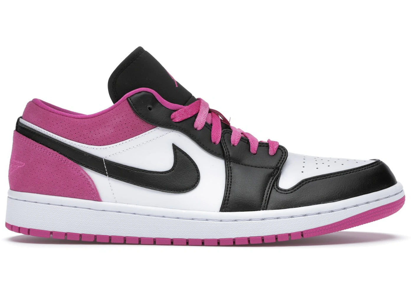 Air Jordan Air Jordan 1 Low Black Active Fuchsia - CK3022-005 / CT1564-005