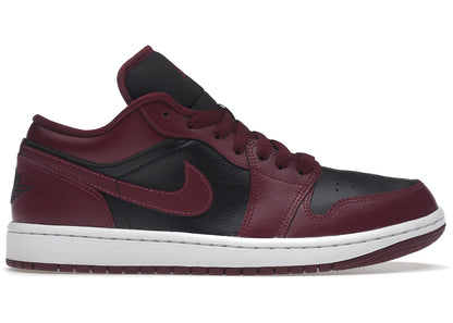 Air Jordan 1 Low Black Maroon