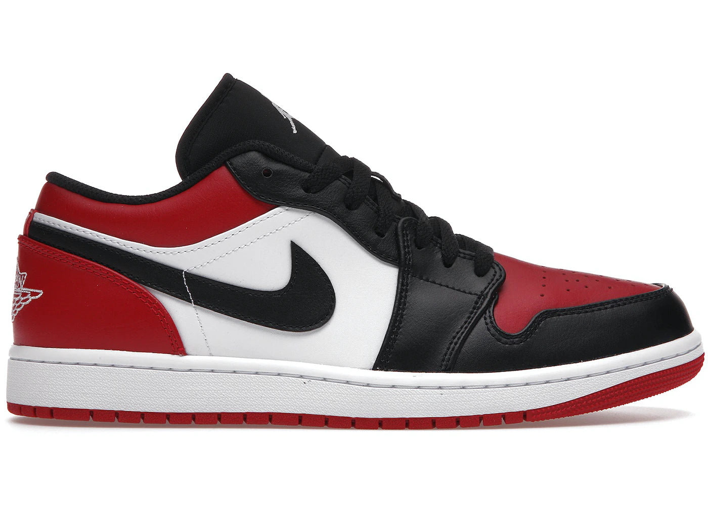 Air Jordan 1 Low Bred Toe (2021)