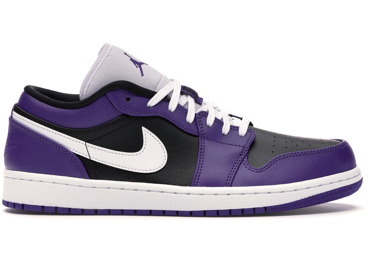 Air Jordan Air Jordan 1 Low Court Purple Black - 553558-501 / 553560-501