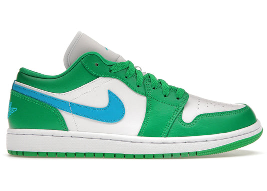 Air Jordan 1 Low Lucky Green Aquatone