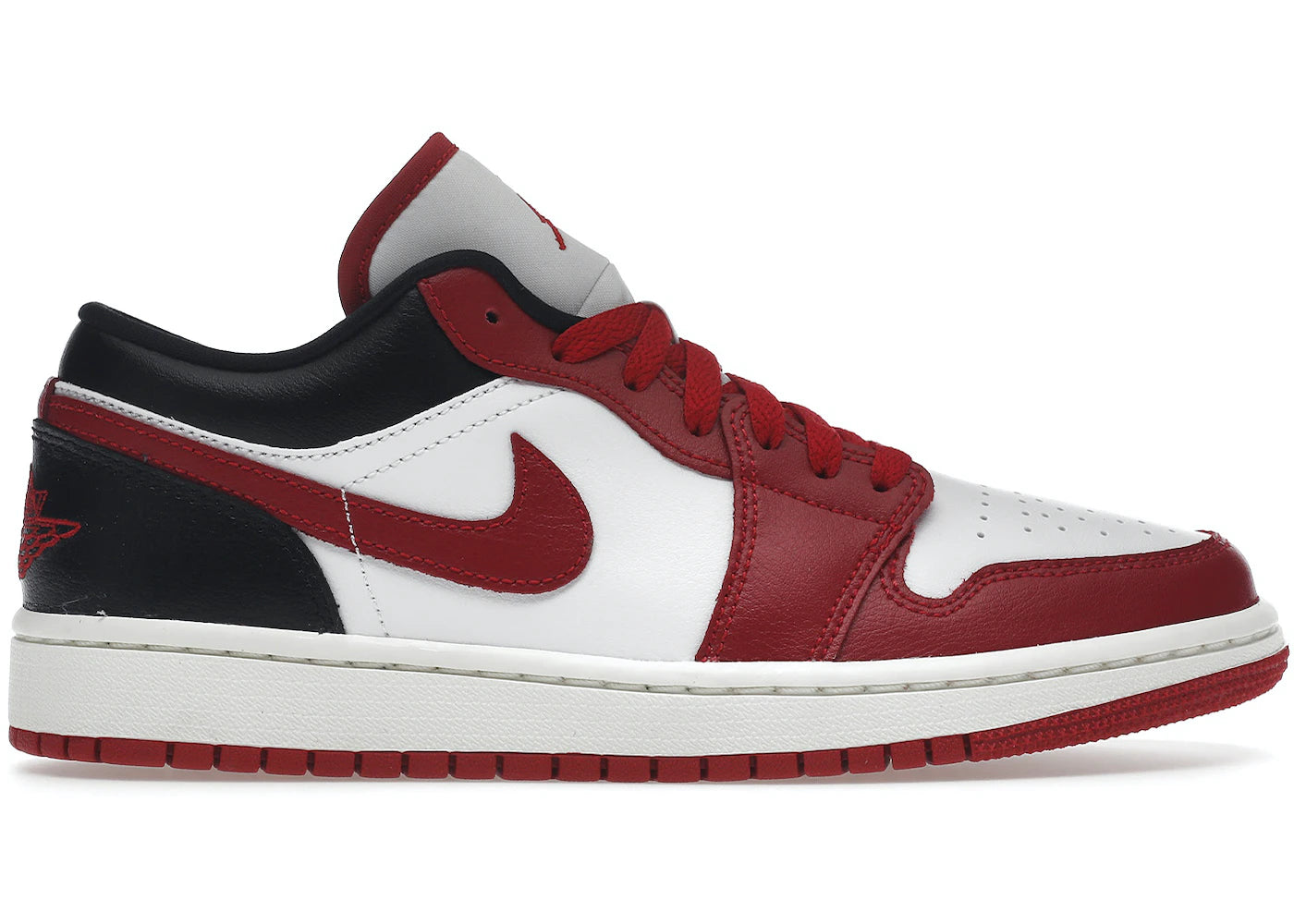 Air Jordan Air Jordan 1 Low Reverse Black Toe - DC0774-160