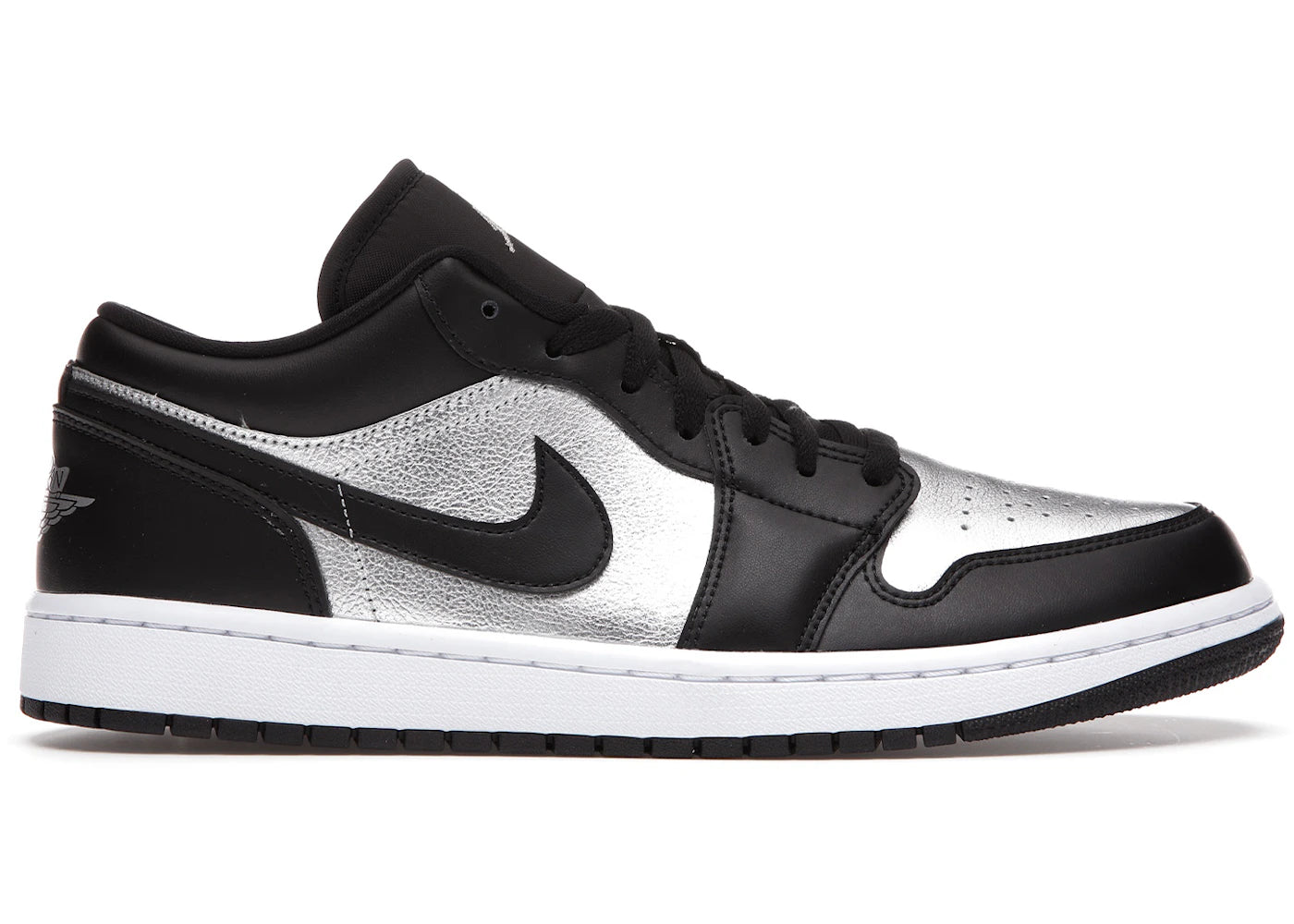 Air Jordan Air Jordan 1 Low SE Black Metallic Silver - DA5551-001