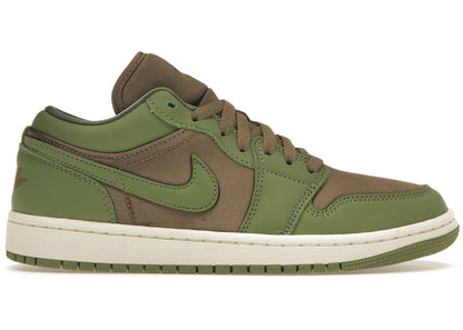 Air Jordan Air Jordan 1 Low SE Brown Kelp Sky J Light Olive  - FB9893-300