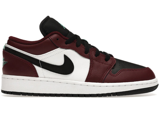 Air Jordan Air Jordan 1 Low SE Dark Beetroot Black Roma Green - DM0589-635