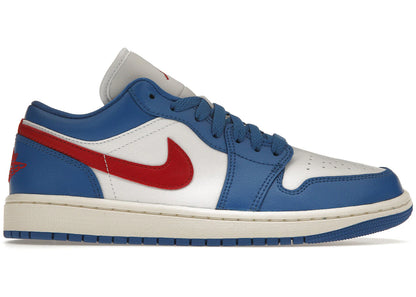 Air Jordan 1 Low Sport Blue Gym Red