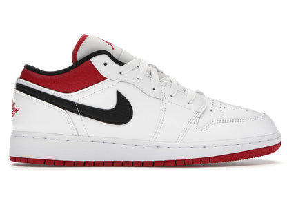 Air Jordan Air Jordan 1 Low White Gym Red - 553560-118