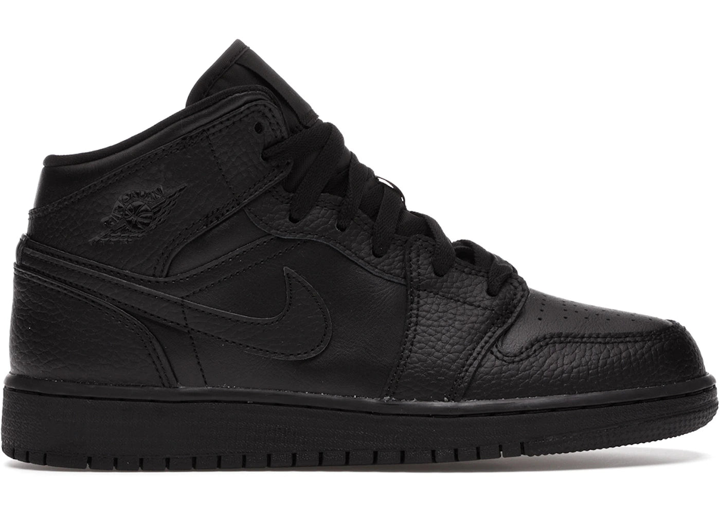 Air Jordan Air Jordan 1 Mid Triple Black - 554725-091 / 554724-091