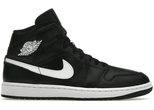 Air Jordan Air Jordan 1 Mid Black White  - DV0991-001