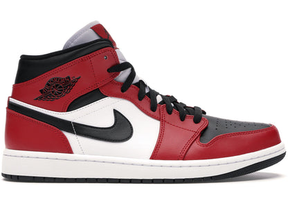 Air Jordan 1 Mid Chicago Black Toe