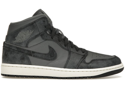 Air Jordan Air Jordan 1 Mid Distressed Smoke Grey - FJ3448-001