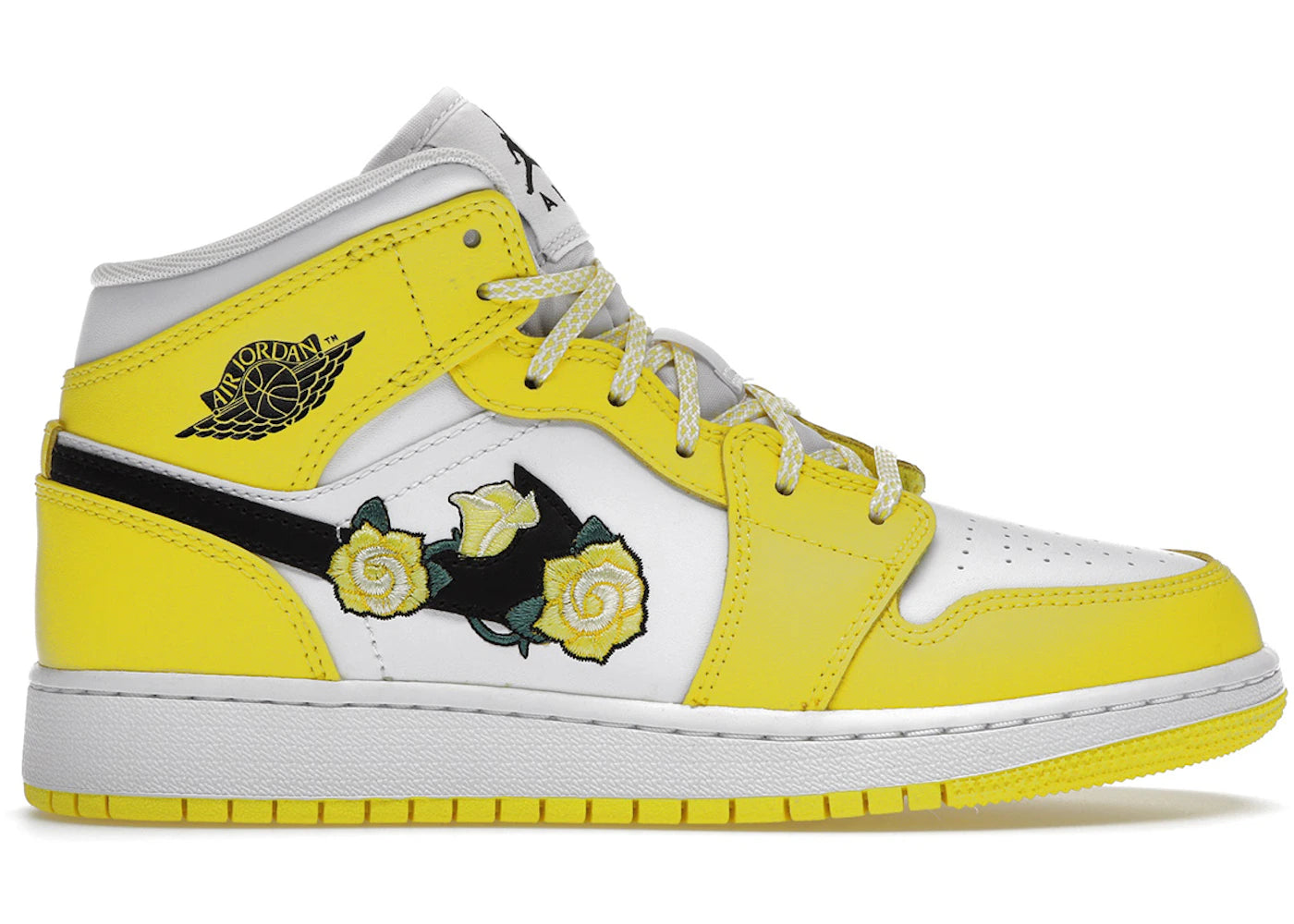 Air Jordan 1 Mid Dynamic Yellow