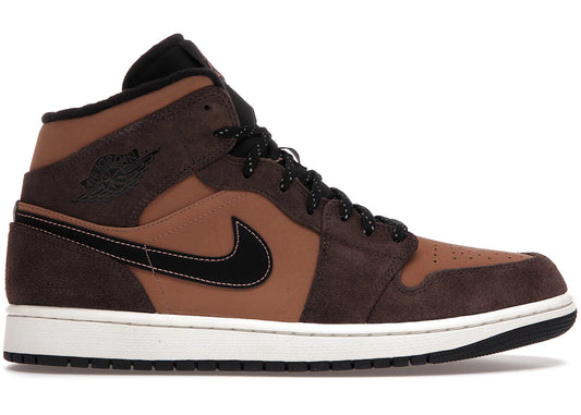 Air Jordan Air Jordan 1 Mid Earthy Brown - DC7294-200 / DC7248-200