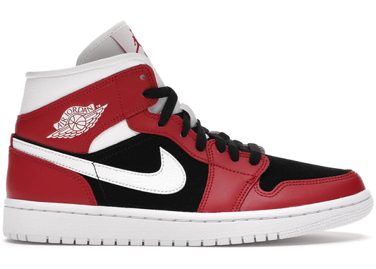 Air Jordan Air Jordan 1 Mid Gym Red Black - BQ6472-601